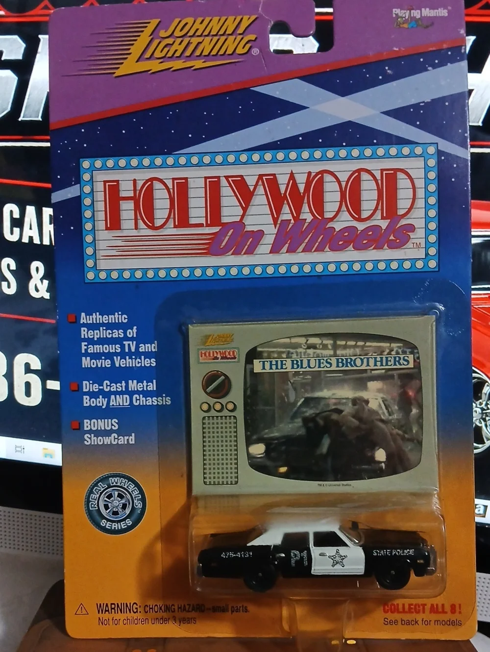 Johnny Lightning 1998 Hollywood On Wheels The Blues Brothers Police Car